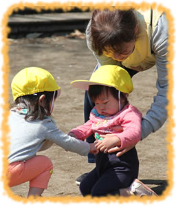 おさんぽと外遊び